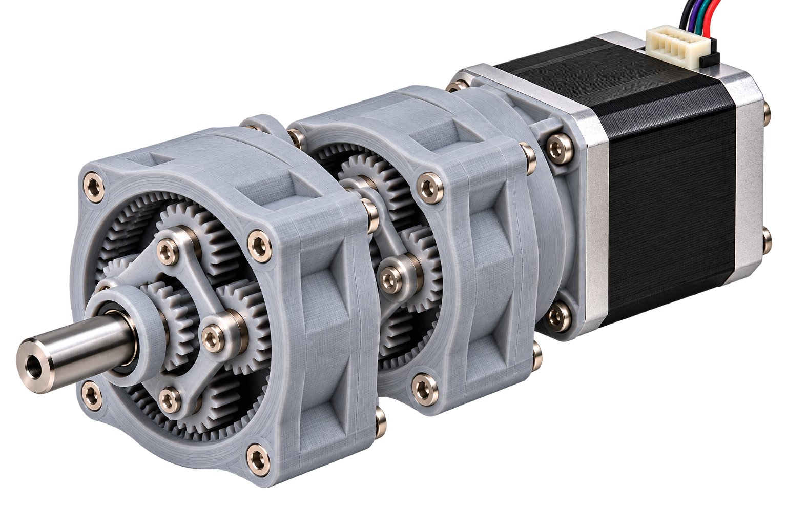Double Stage Planetary Gearbox