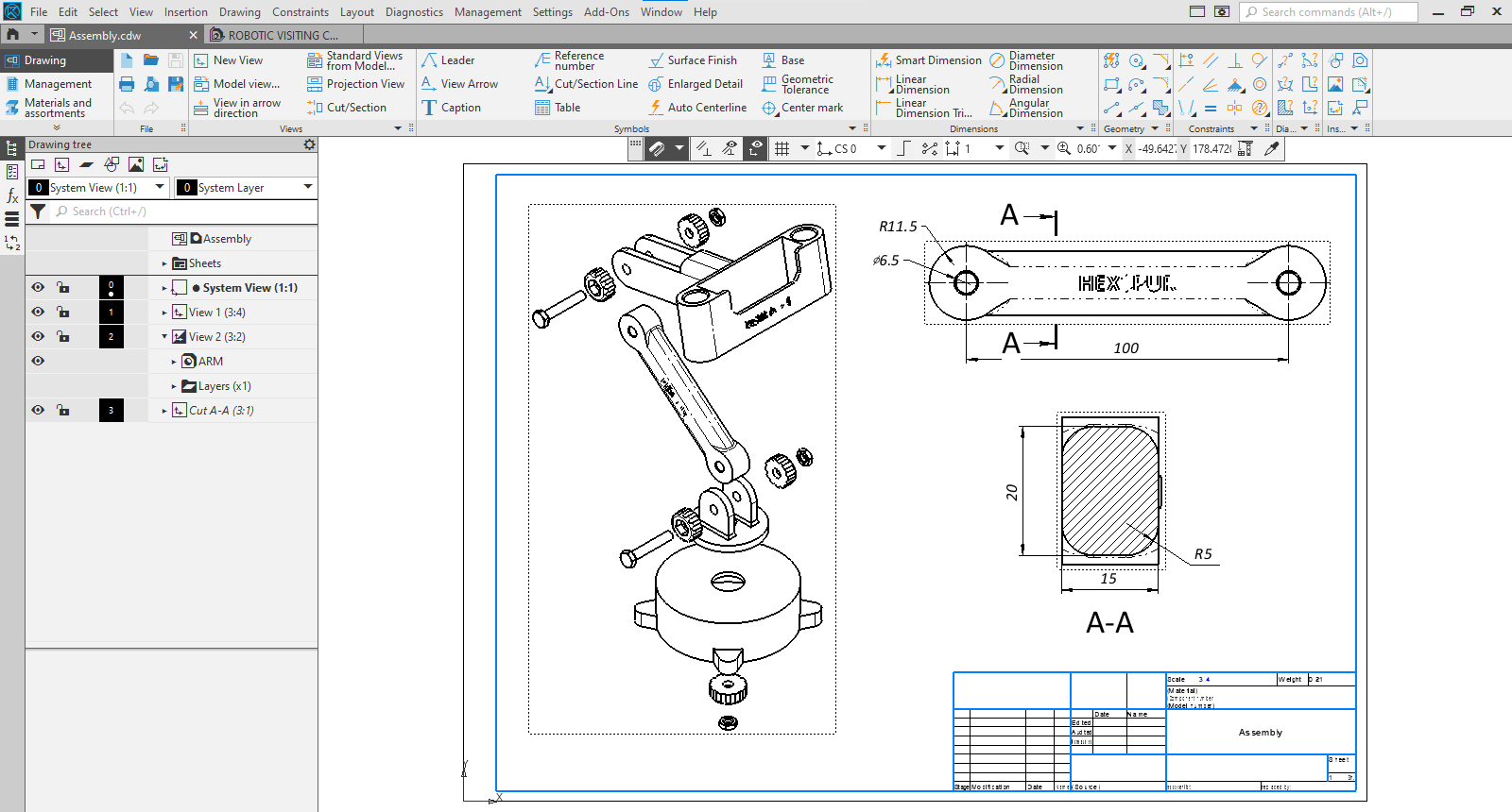 Drawing Creation in KOMPAS-3D